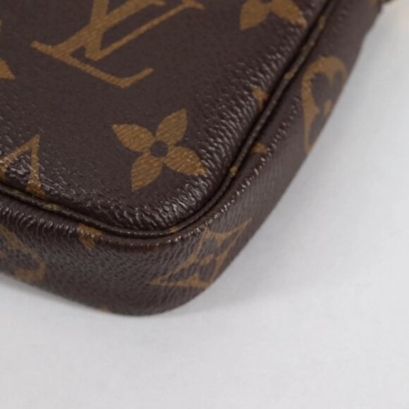 LOUIS VUITTON Monogram 2017 Only Mini Pochette Accessoires M62087 Auth 140396V - Picture 5 of 16